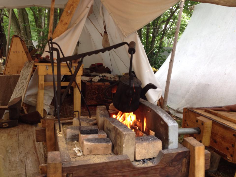 Exempel på vikingaläger